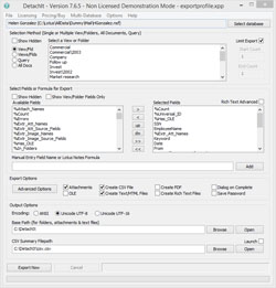 Convert data to your file system